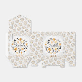 Modern Elegant Merry Feestdagen Bedankdoosjes (Uitgevouwen)