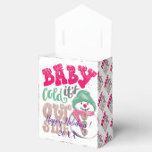 Modern Elegant Merry Feestdagen Bedankdoosjes (Geopend)