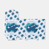 Modern Elegant Merry Feestdagen Bedankdoosjes (Uitgevouwen)