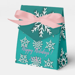 Modern Elegant Merry Feestdagen Bedankdoosjes