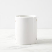 Modern Elegant Minimal Christmas Tree Mug Koffiemok (Center)