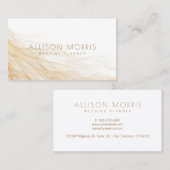 Modern Elegant Minimal Wedding Event Planner Visitekaartje (Voorkant / Achterkant)