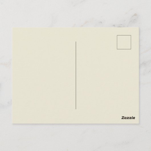 Modern & Elegant Minimalistisch Oefendiner Briefkaart (Achterkant)