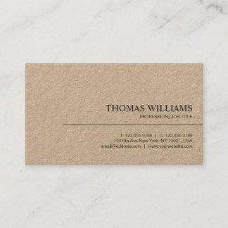 Modern Elegant Minimalistisch Professioneel Eenvou Visitekaartje