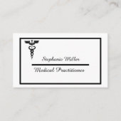 Modern Elegant Minimalistisch Professioneel Plan Visitekaartje (Voorkant)