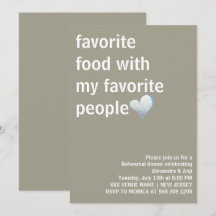 Modern & Elegant Minimalistisch repetitie diner