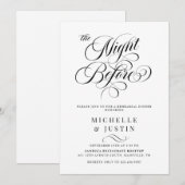 Modern elegant minimalistisch repetitiediner kaart (Voorkant / Achterkant)