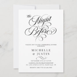 Modern elegant minimalistisch repetitiediner kaart