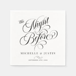 Modern elegant minimalistisch repetitiediner servet