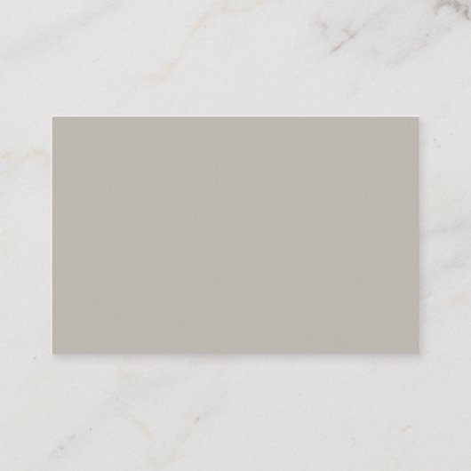 Modern elegant Monogram Design Professional Luxe Visitekaartje (Achterkant)