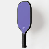 Modern elegant monogram in Paarse of enige kleur Pickleball Paddle (Links)