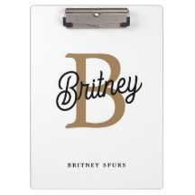 Modern Elegant Monogram Naam Zwart Goud Script