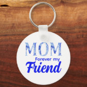 Modern Elegant Mother’s Day|Forever Friend Sleutelhanger (Voorkant)