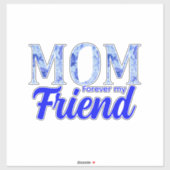 Modern Elegant Mother’s Day|Forever Friend Sticker (Vel)