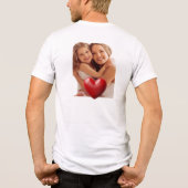 Modern Elegant Mother’s Day| Forever  my Friend Tri-Blend Shirt (Achterkant)