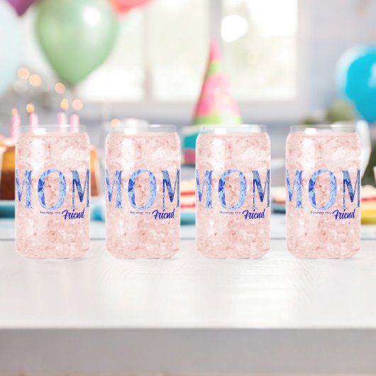 Modern Elegant Mother’s Day typography Blikvorm Glas (Insitu (Verjaardag))