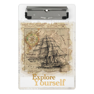 Modern elegant Motivatie Inspirerend citaat Mini Klembord