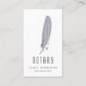 modern elegant notaris visitekaartje (Voorkant)