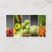 Modern Elegant Nutritionist Personal Chef Visitekaartje (Voorkant)