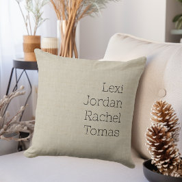 Modern Elegant Oma Gift Photo Sierkussen