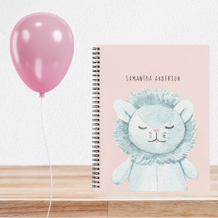 Modern Elegant Pastel Roze Baby cadeau voor mama o Notitieboek