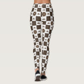 Modern & Elegant patroonontwerp Leggings (Achterkant)