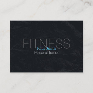 Modern elegant persoonlijk fitnessbord visitekaartje