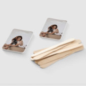 Modern Elegant Photo She Did It Grad Handwaaier (Niet-gemonteerd)