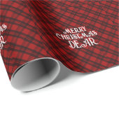 Modern & Elegant Plaid Cadeaupapier (Rol Hoek)