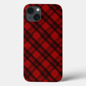 Modern Elegant Plaid Case-Mate iPhone Case (Achterkant)
