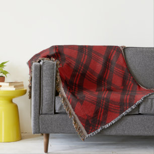 Modern Elegant Plaid Deken