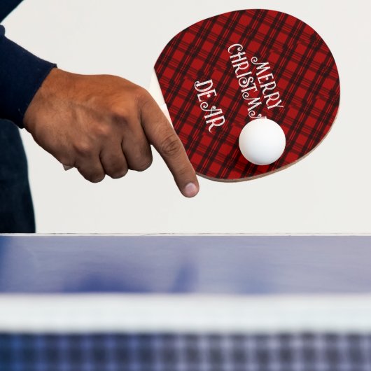 Modern & Elegant Plaid Tafeltennisbatje (Insitu)
