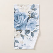 Modern Elegant Poeder Blauw Navy Bad Handdoek (Handdoek)