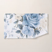 Modern Elegant Poeder Blauw Navy Bad Handdoek (Handdoek)