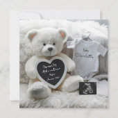 Modern Elegant Pregnancy Announcement Card Aankondiging (Voorkant)