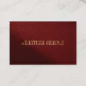 Modern Elegant Professional Template Custom Visitekaartje (Voorkant)