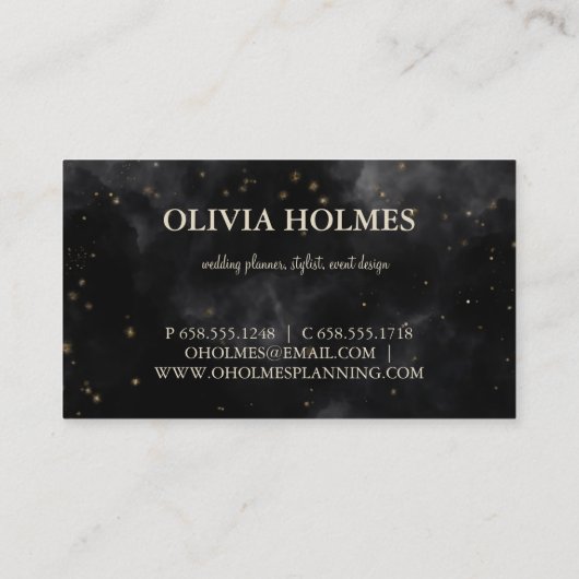 Modern Elegant Professional Visitekaartje (Achterkant)