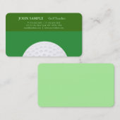 Modern elegant professioneel design Golflessen Visitekaartje (Voorkant / Achterkant)