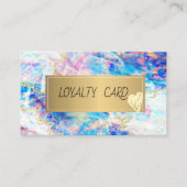 Modern elegant professioneel Lijst, Gold Heart Opa Klantenkaartje (Voorkant)