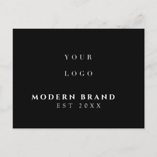 Modern Elegant Professioneel Logo Briefkaart
