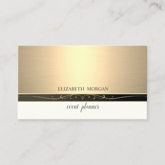 Modern Elegant Professioneel Stijlvol Visitekaartje (Voorkant)