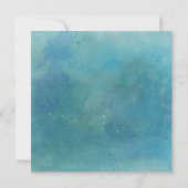 Modern Elegant Romantic Magnolia Floral Typografie Kaart (Achterkant)