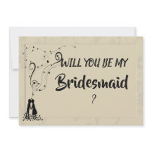 Modern Elegant Romantisch Bruidsmeisje