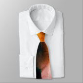 Modern elegant Roos donker Gold Abstract monogram Stropdas (Gebonden)