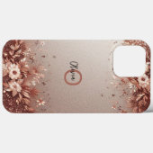 Modern elegant roos en bloemstukken10 Case-Mate iPhone case (Achterkant (horizontaal))