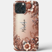 Modern elegant roos en bloemstukken5 Case-Mate iPhone case (Achterkant)