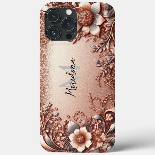 Modern elegant roos en bloemstukken5 Case-Mate iPhone case (Achterkant)