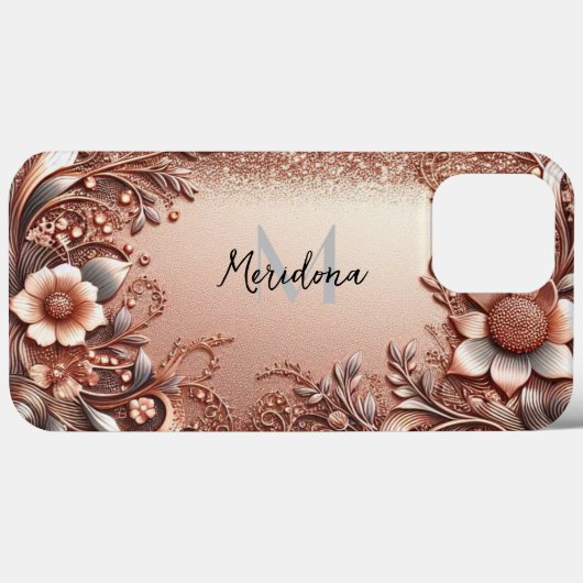 Modern elegant roos en bloemstukken5 Case-Mate iPhone case (Achterkant (horizontaal))