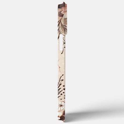 Modern elegant roos en bloemstukken Case-Mate iPhone case (Achterkant / Rechts)