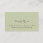 Modern Elegant Roos Gold Hearts, Lotus Klantenkaartje (Achterkant)